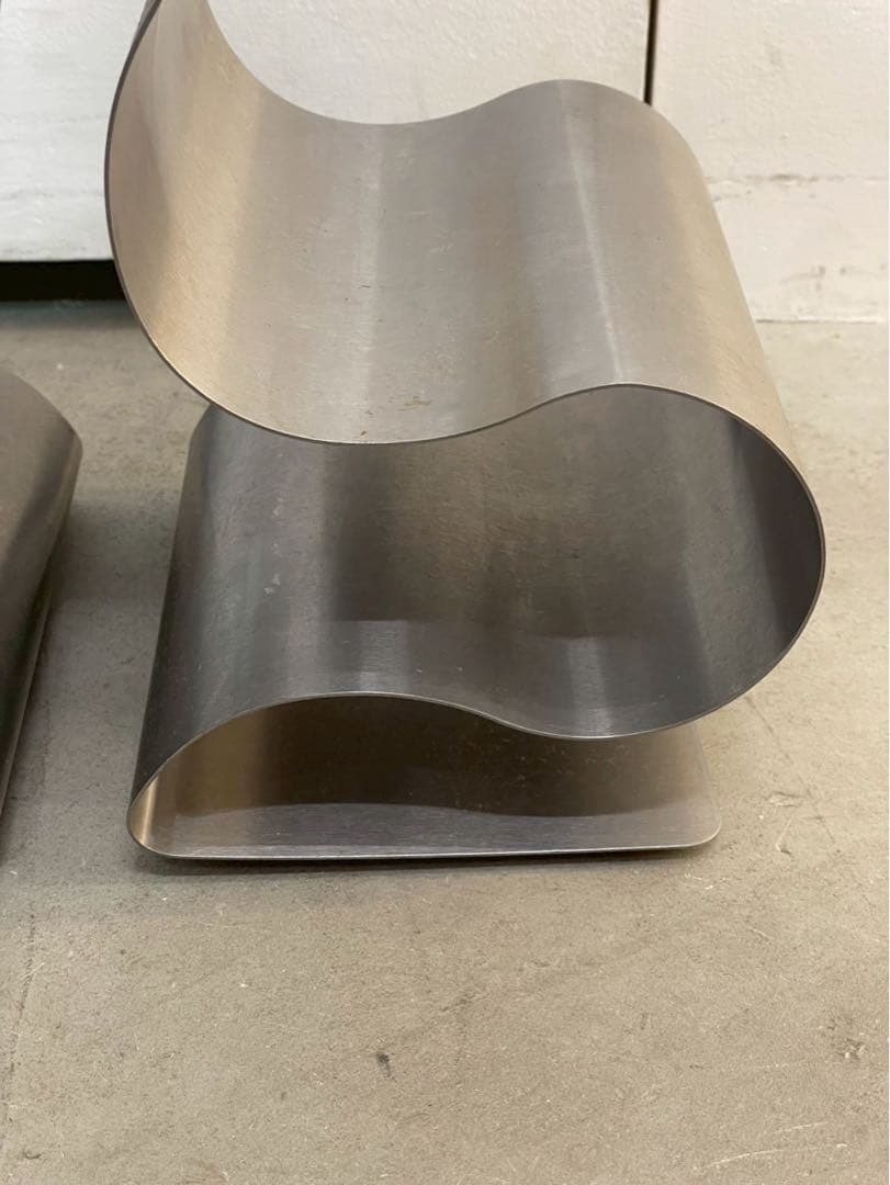 ワインラック ステンレス製 モダン ミッドセンチュリー ワインボトルスタンド