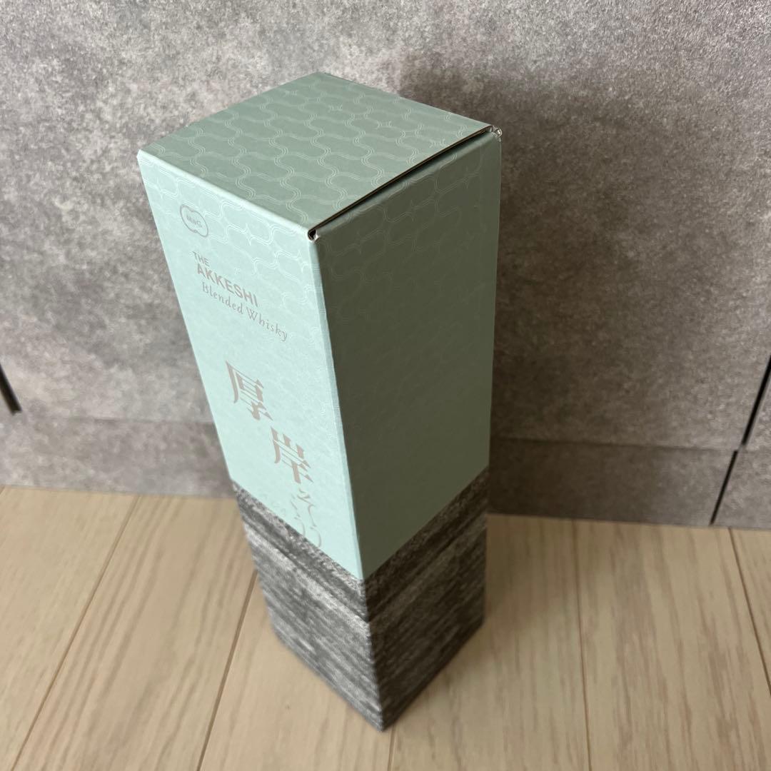 THE AKKESHI Whisky 700ml 48% 厚岸　霜降