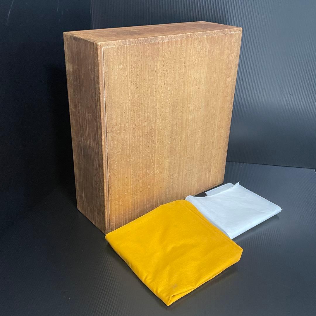 【本榧碁盤】14cm厚 4寸6分 香気漂う 重厚15.8kg 桐箱 布付属 囲碁