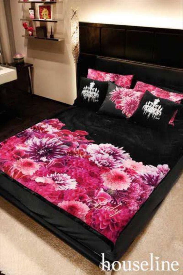 Rady ハウスライン リゾートフラワー リゾフラ ベッドカバー シングル