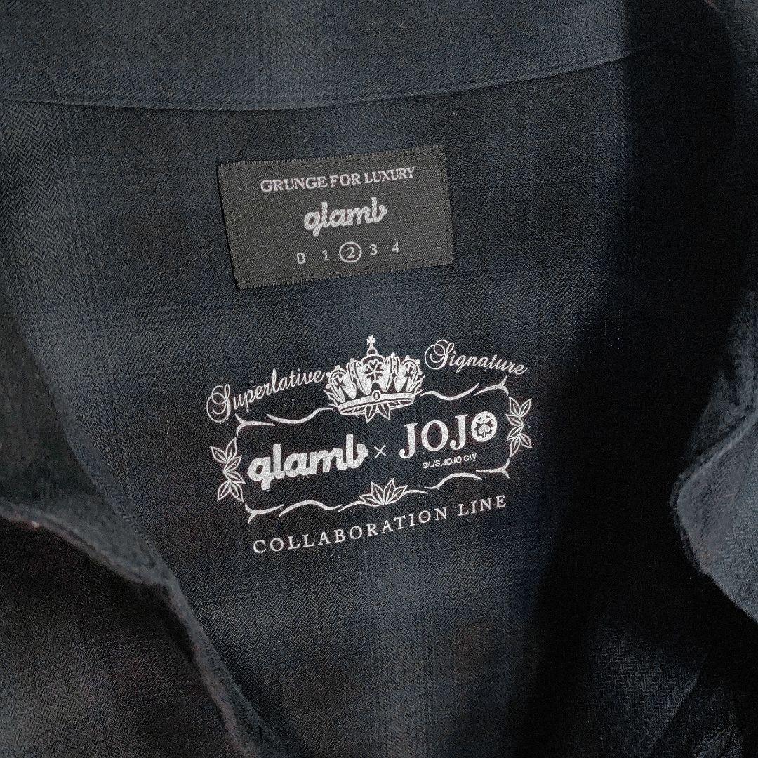 ☆ glamb × JoJo ブチャラティ アリーベデルチ オンブレ シャツ ☆