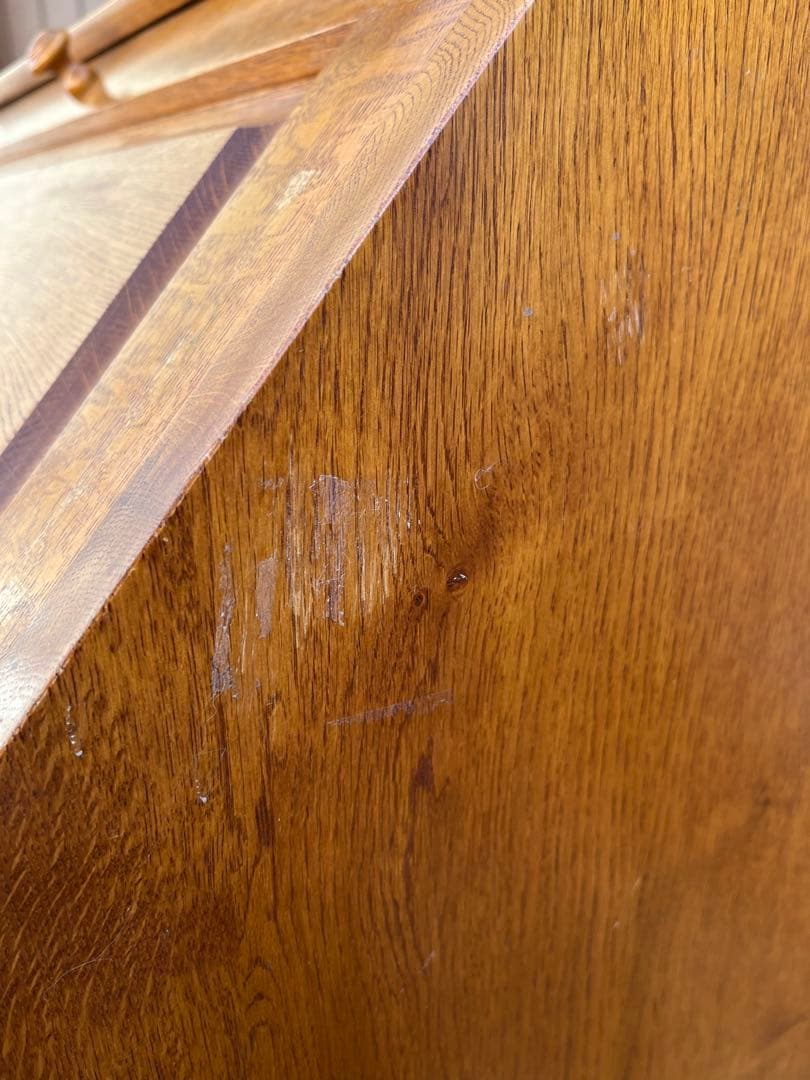 えぞ民芸 蝦夷民芸家具 ライティングビューロー デスク 学習机 カントリー