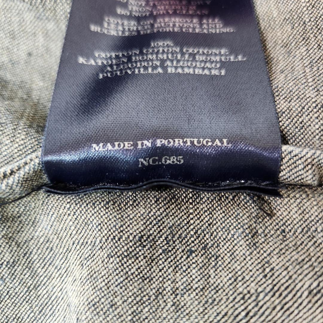 バーバリー ロンドン BURBERRY デニムトレンチコート L ノバチェック