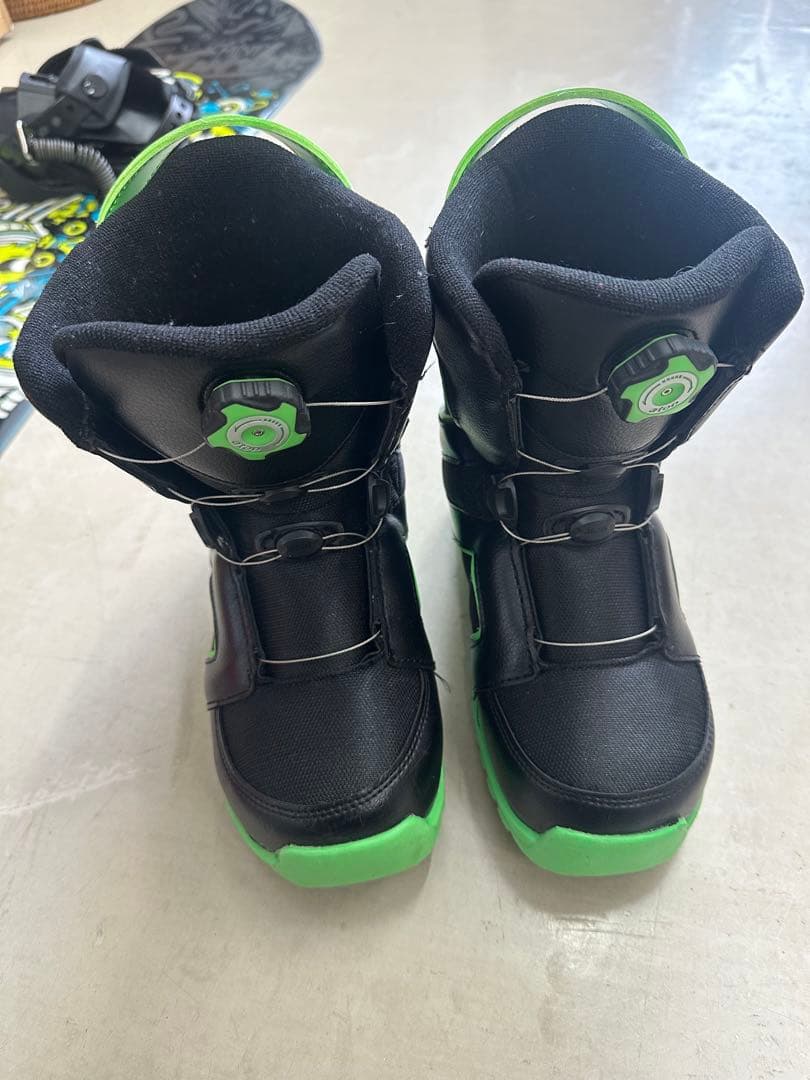 K2 MINI TURBO 120 スノーボードK2　キッズ セット 6点セット