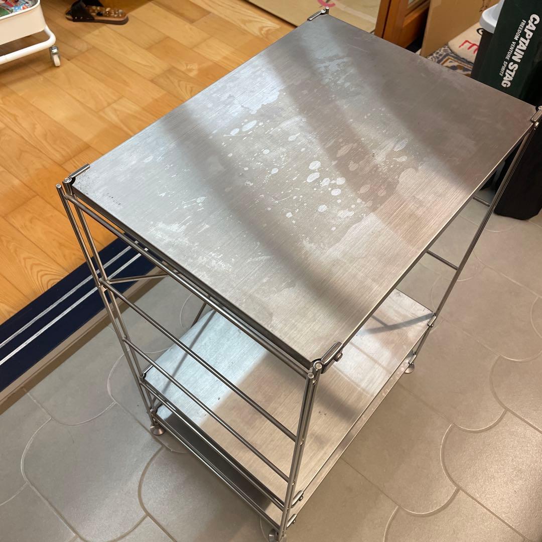 無印良品　スチールユニットシェルフ