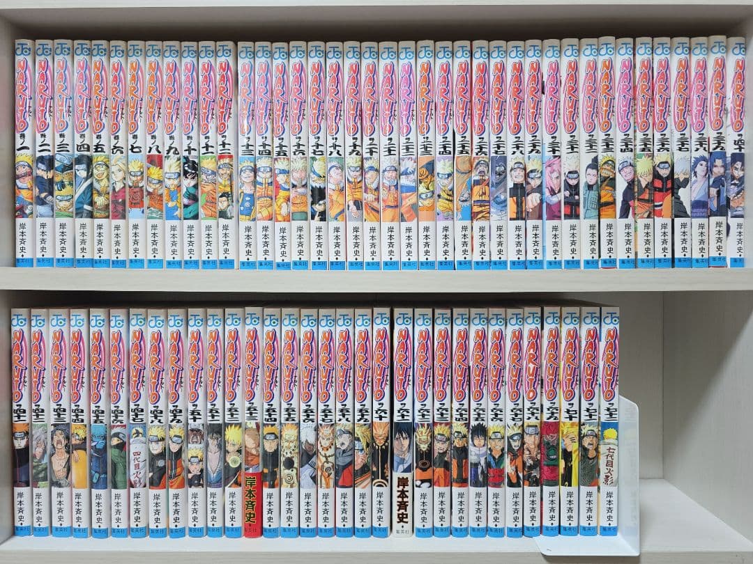 NARUTO 全72巻セット[完]/全巻簡易クリーニング済み/N01