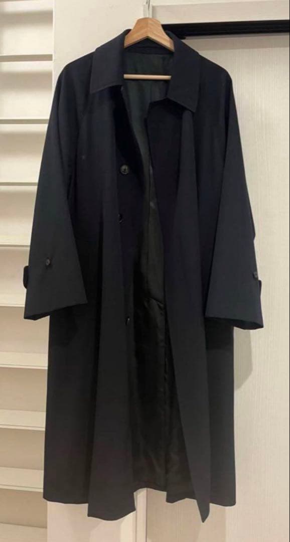 COMOLI 20SS ウールギャババルカラーコー ト1
