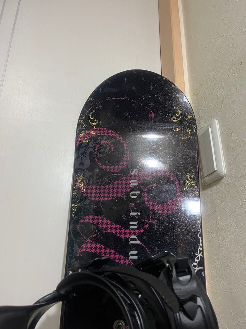初中級者セット！SUB industry 143cm 新品バインセット