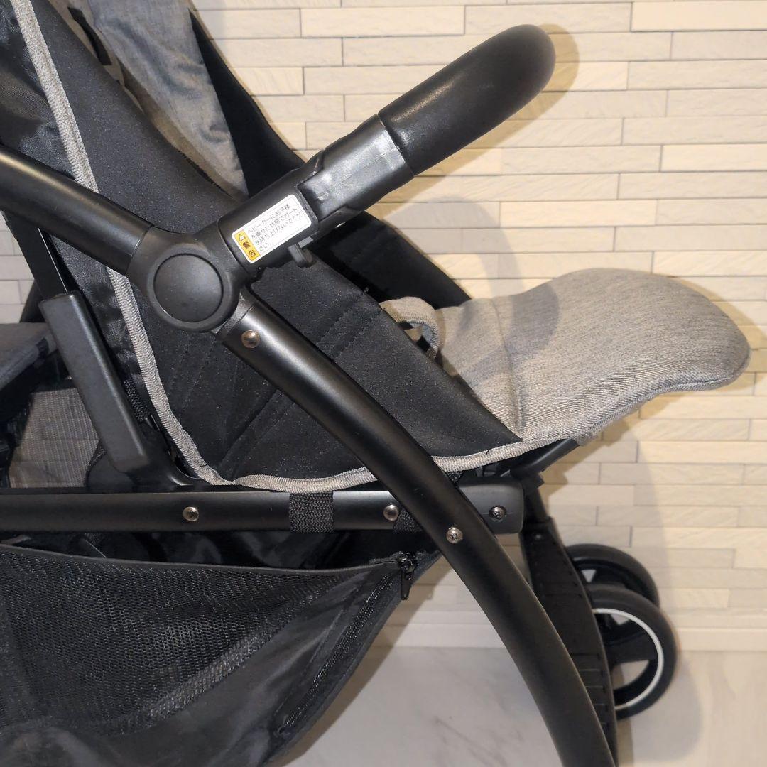 KATOJI 2-Seater ベビーカー グレー 美品 41008