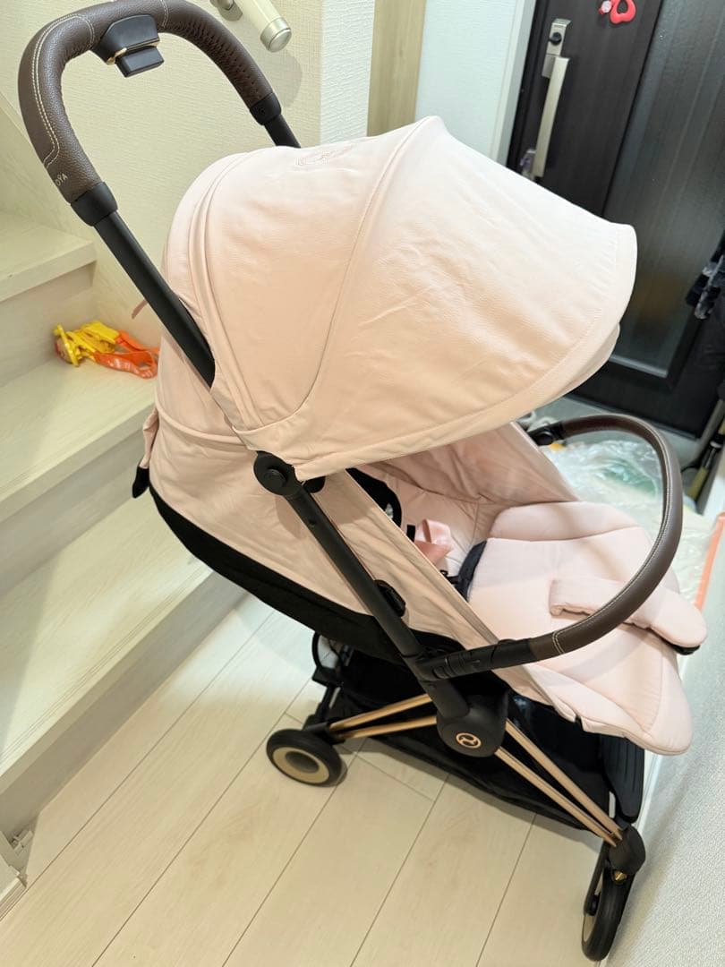 美品 サイベックス COYA コヤ ベビーカー ピンクゴールド バンパー付