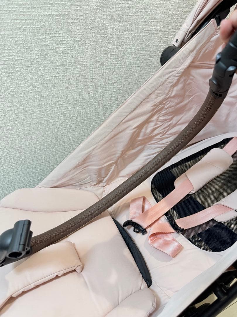 美品 サイベックス COYA コヤ ベビーカー ピンクゴールド バンパー付