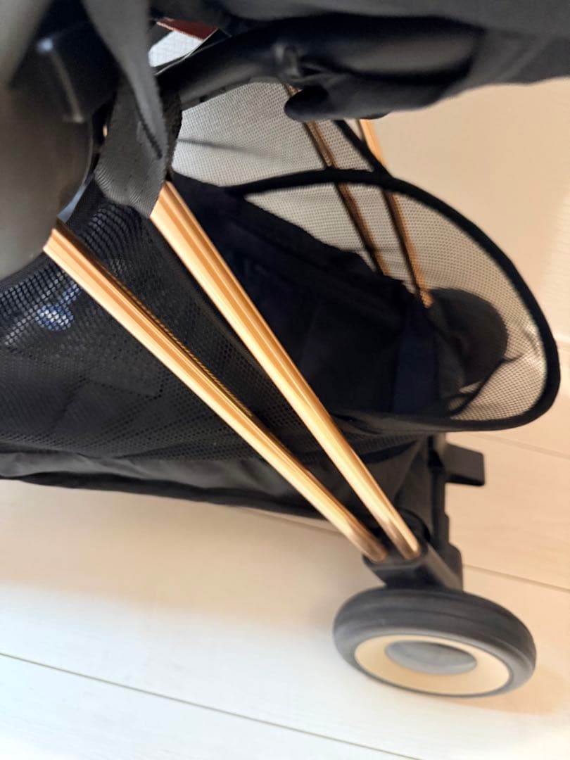 美品 サイベックス COYA コヤ ベビーカー ピンクゴールド バンパー付