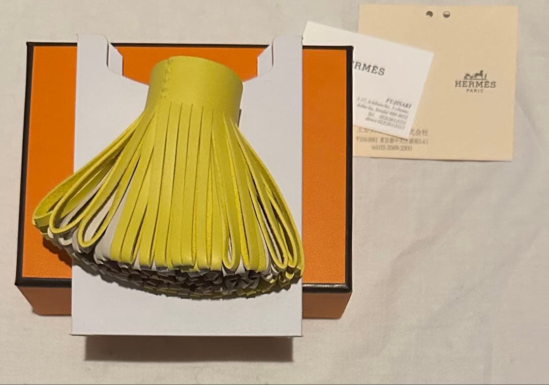 HERMES エルメス　イエロー カルメン