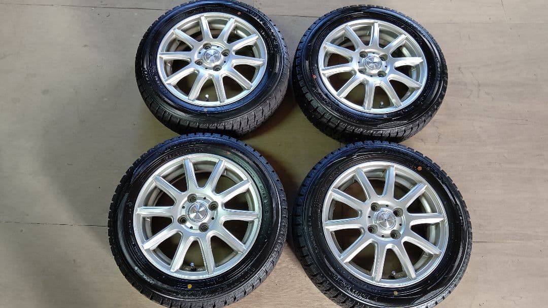 naoダンロップ 155/65R14 ホイール付き 4本セット
