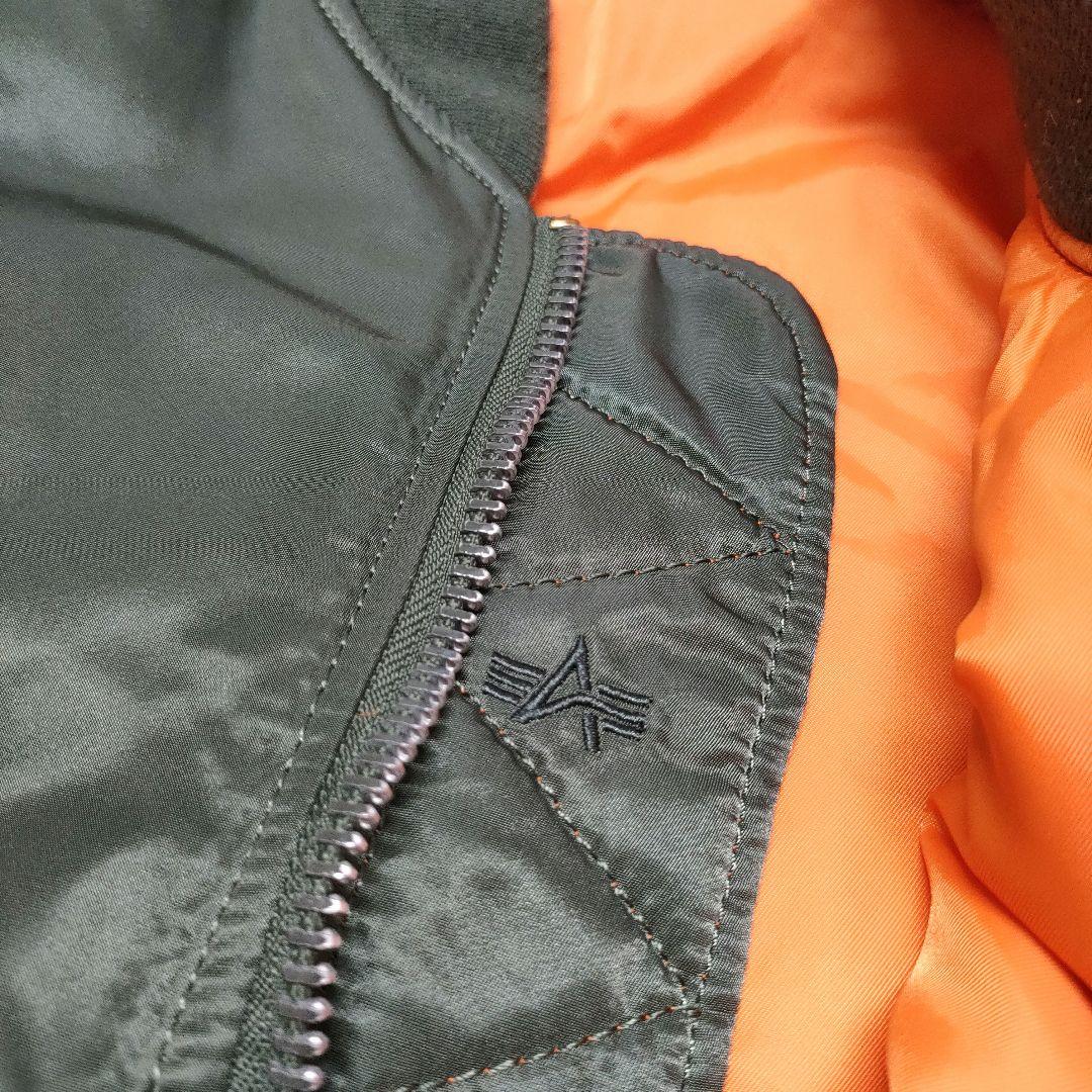 【美品】ALPHA INDUSTRIES MA-1 フライトジャケット Mサイズ
