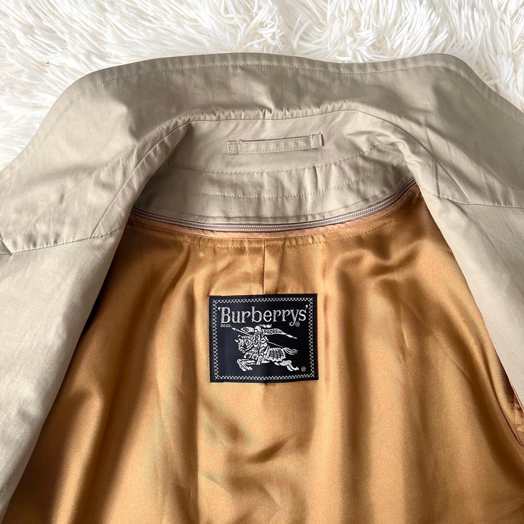 Burberry ステンカラーコート ライナー付き ノバチェック Lサイズ相当