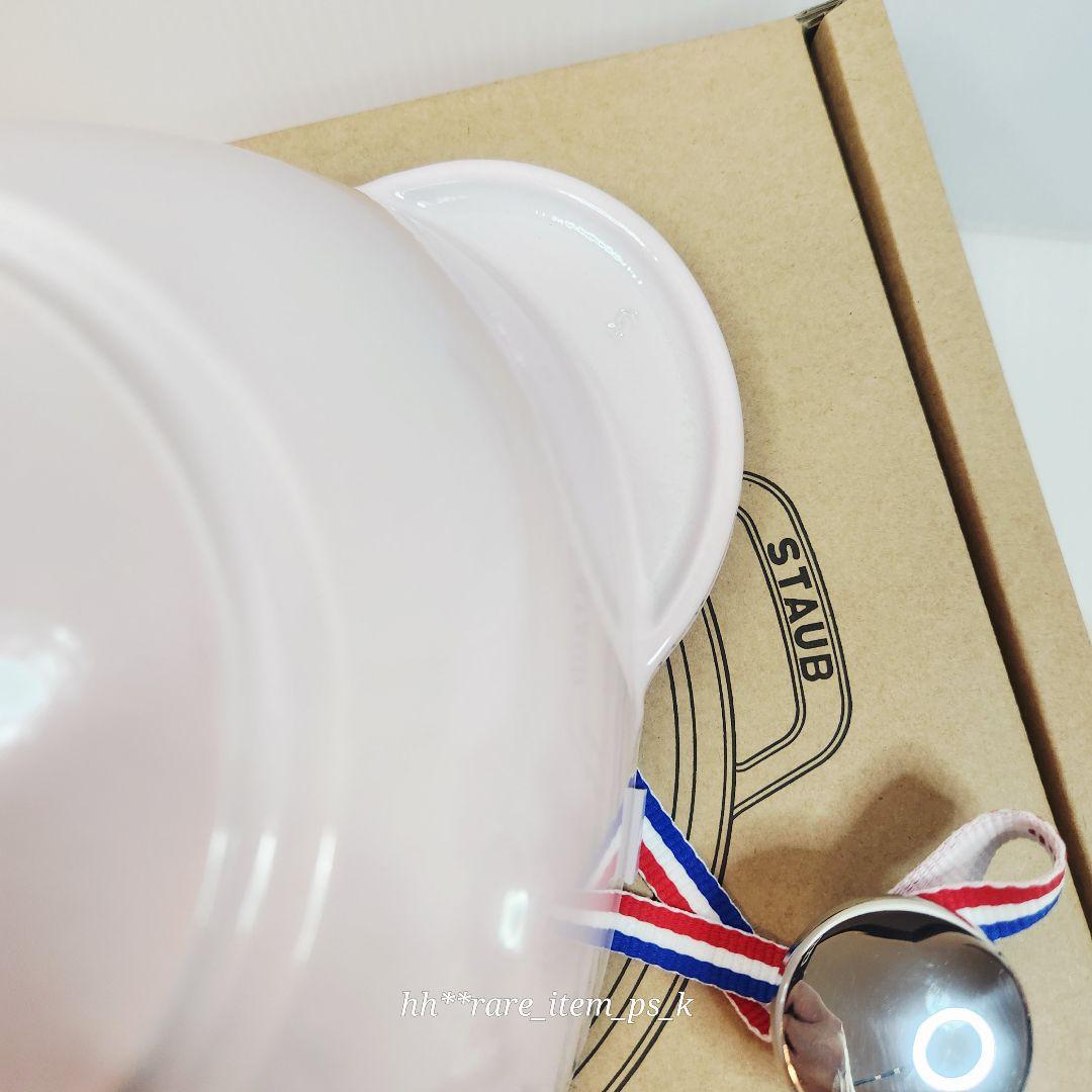 【専用】ストウブ ハート ココット ソルベローズ 20 ハートノブ プロテクター