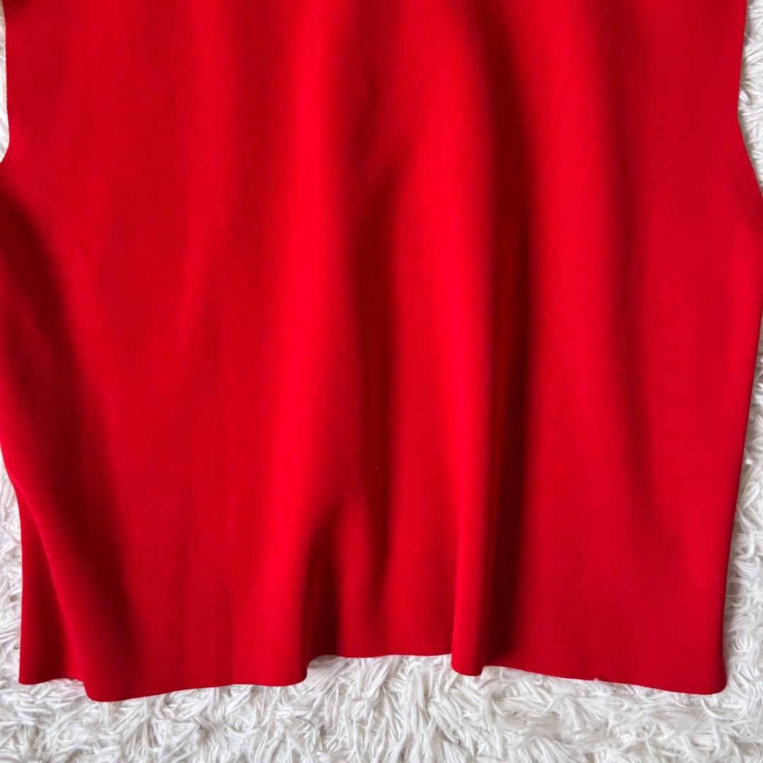 BLAMINK コットン ミラノ 14G ハーフ ジップ ニット セーター