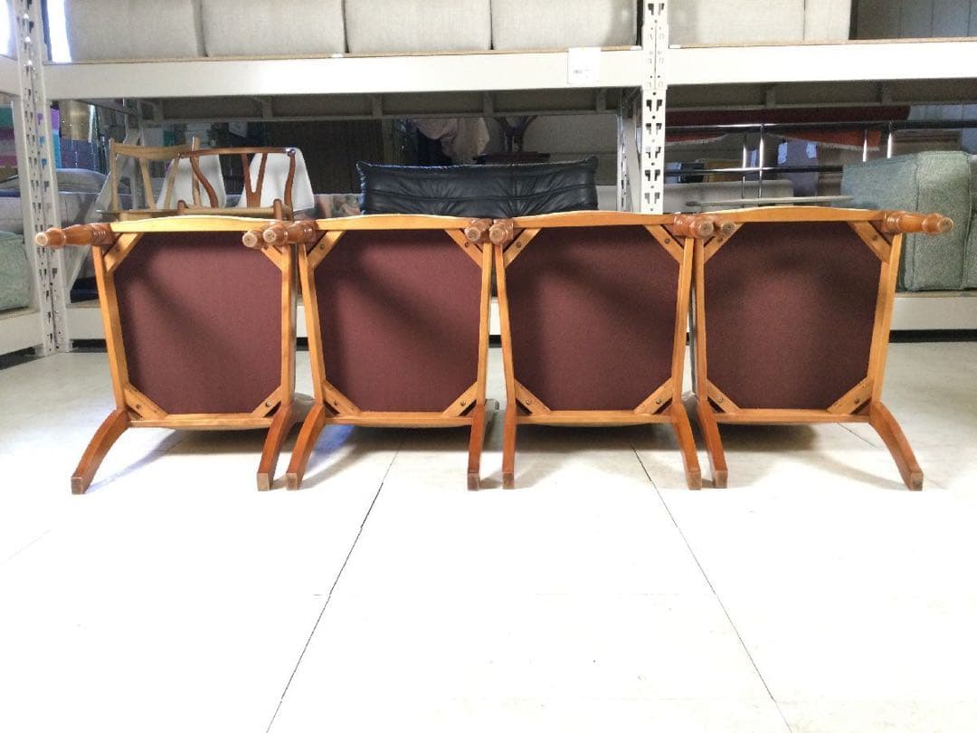 Daniel 横浜ダニエル LD A-543 ダイニングチェア 4脚セット