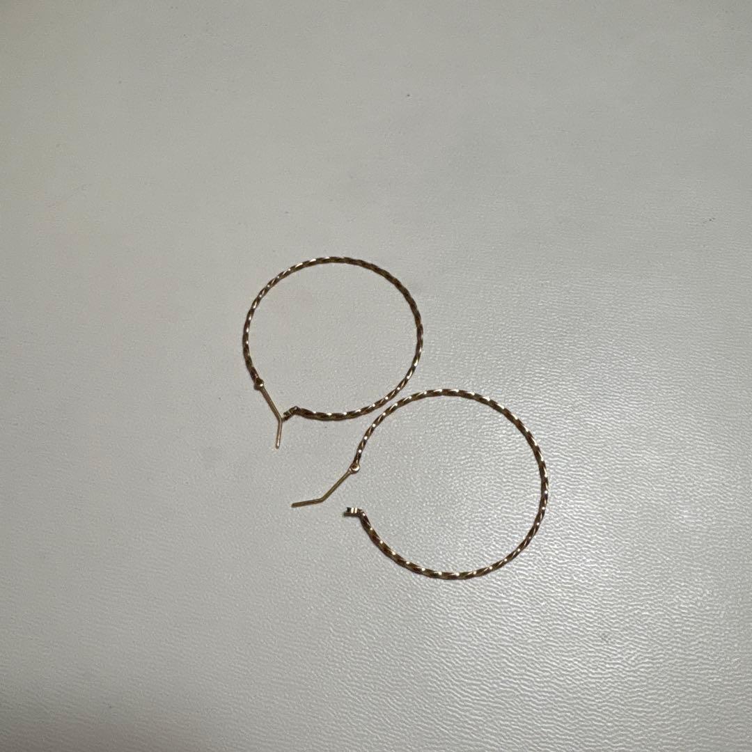 アガット　ピアス　キャッチャー無し