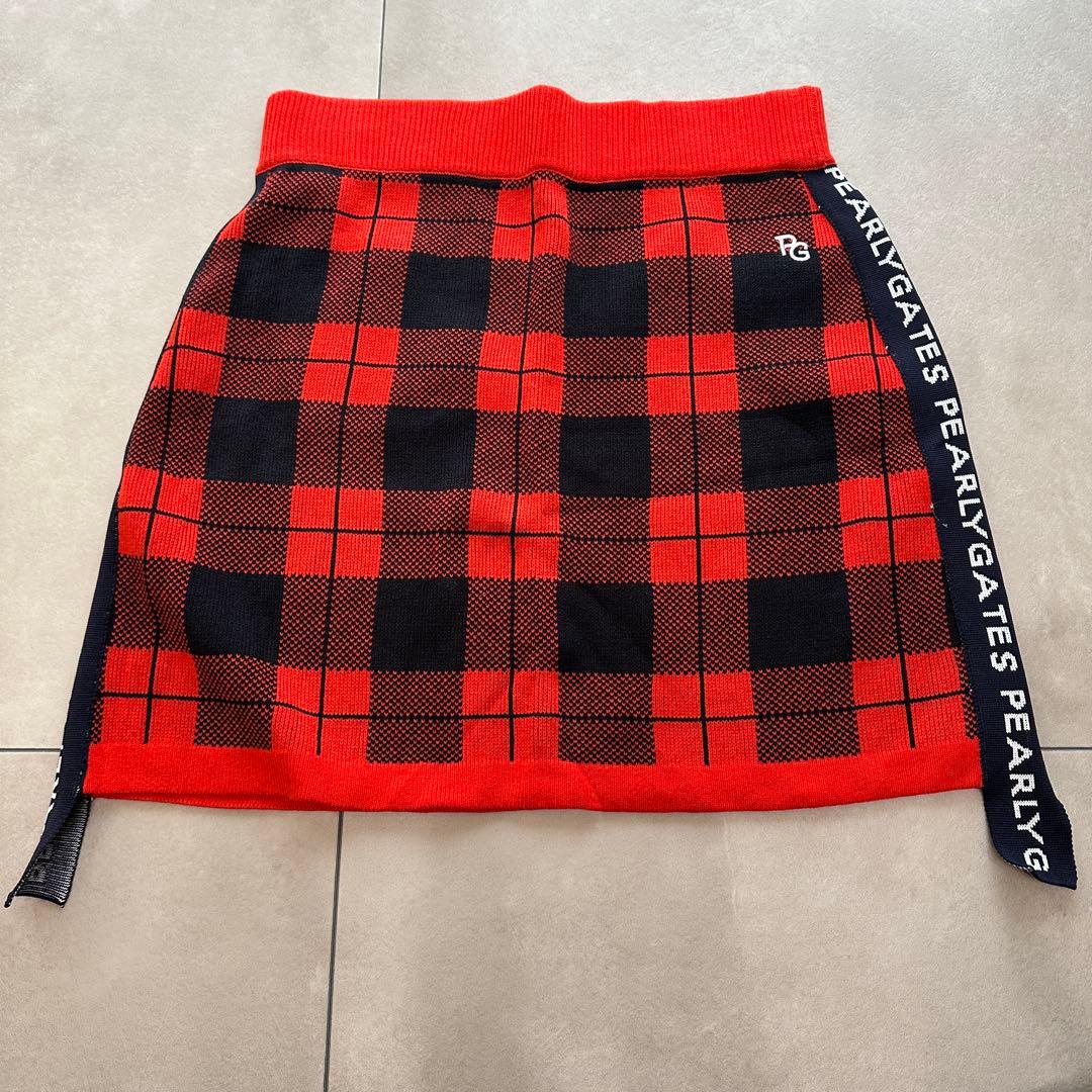 Pearly Gates レディース ゴルフウェア チェック柄 セットアップ