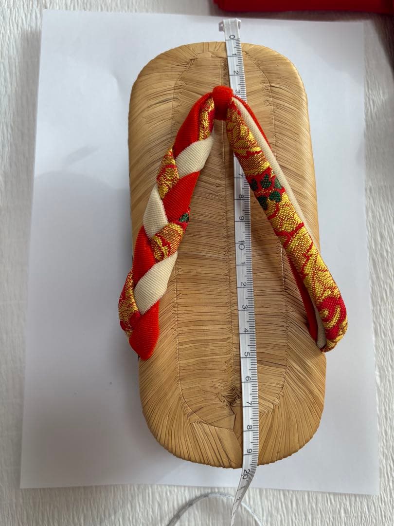 七五三に♡赤 着物 舞妓さん だらり帯 セット 七歳