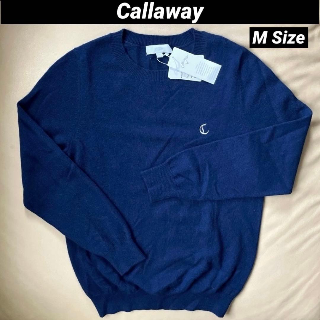 【未着用】Callaway レディース カシミア セーター Mサイズ タグ付き