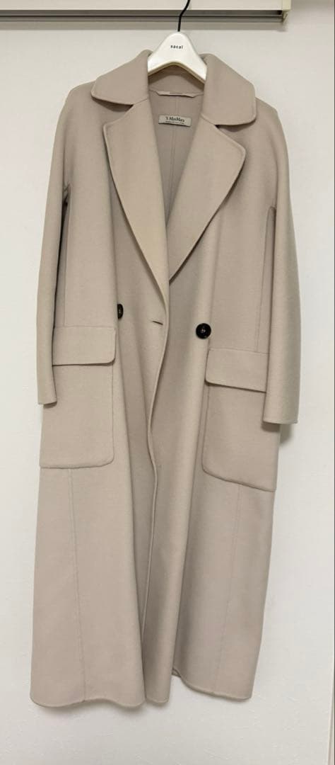 【S MaxMara 】ベージュ トレンチコート