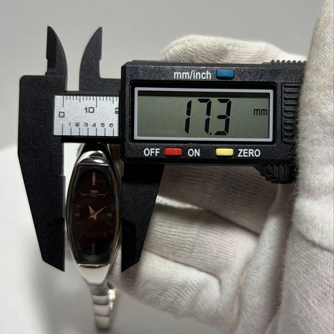 【稼働/新品電池/希少】バレンシアガ 腕時計 G0V スリム エレガント QZ