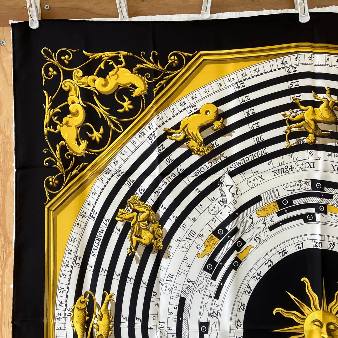 HERMES　エルメス　カレ90　大判スカーフ　占星術　5684