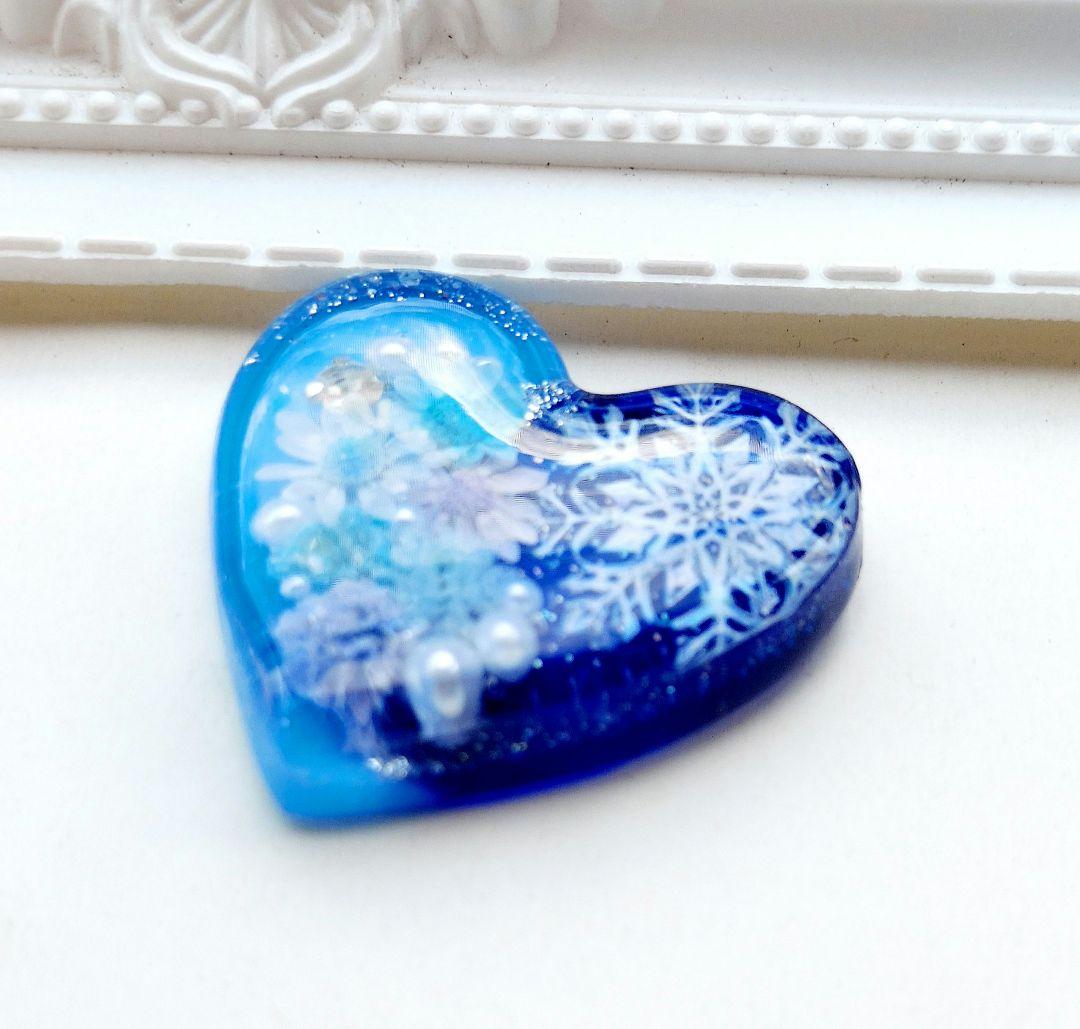 【1673】レジン　ヘアゴム　ポニーフック　ブロ―チ　ハンドメイド