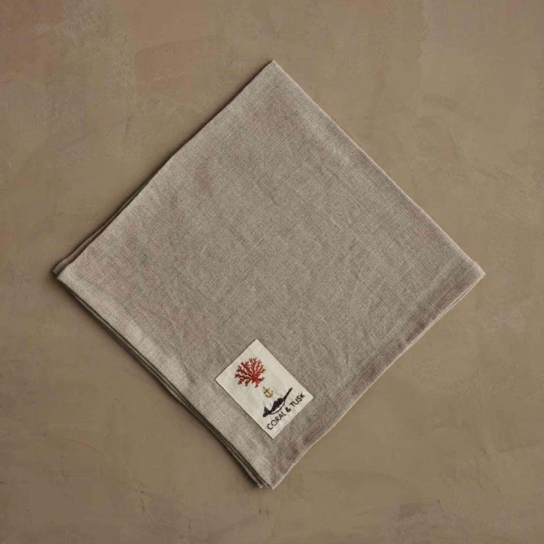 CORAL&TUSK コーラル&タスク テーブルランナー ナプキン×2 3点