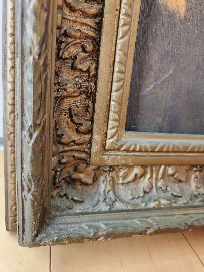 ルノアール　読書する少女　額付き