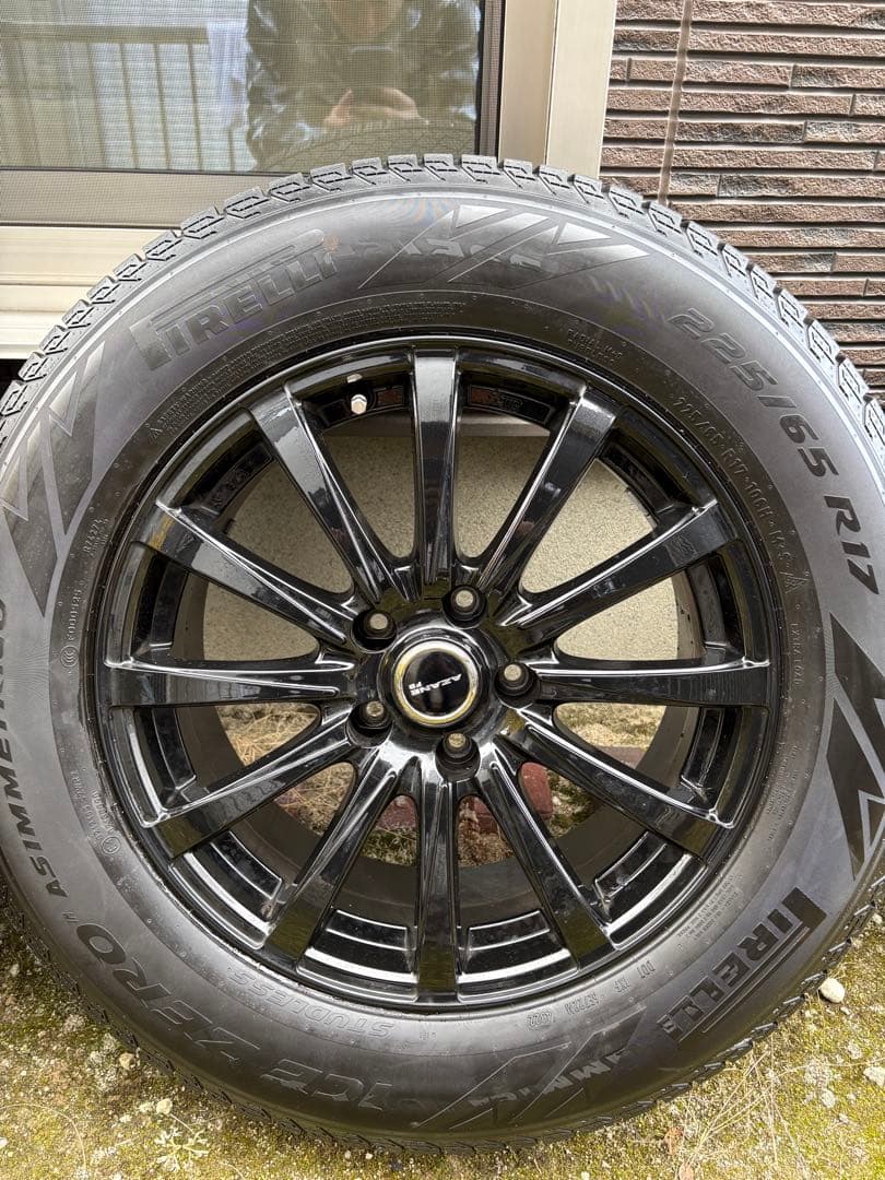 ピレリ 225/65/17 スタッドレス4本セット ハリアー RAV4系