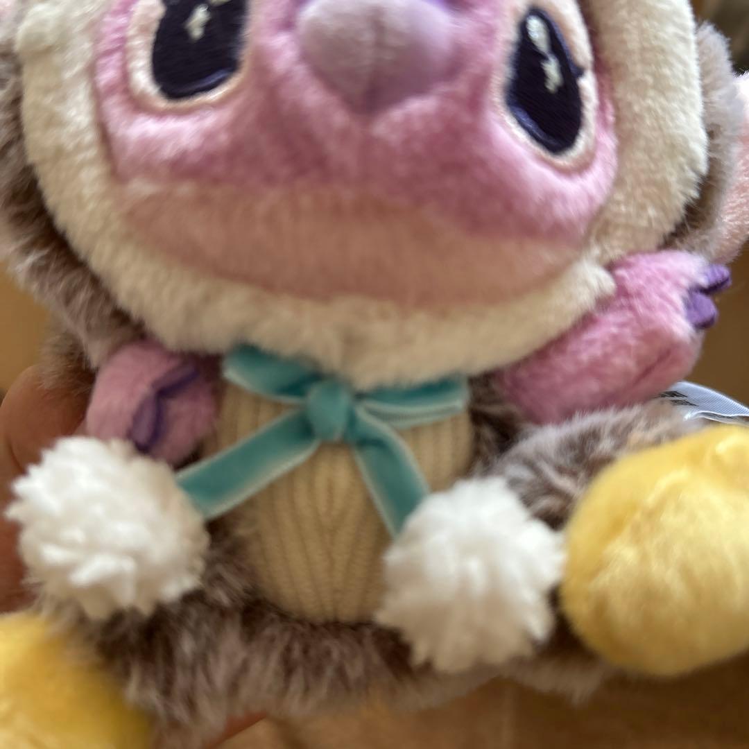 上海ディズニーランド　スティッチ　エンジェル　クリスマス　ペンギン　ぬいキー