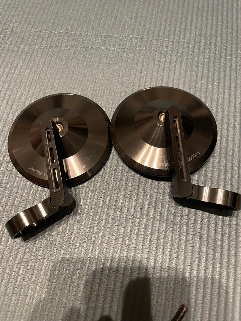 HIGH-SIDER バイクミラー 2個セット