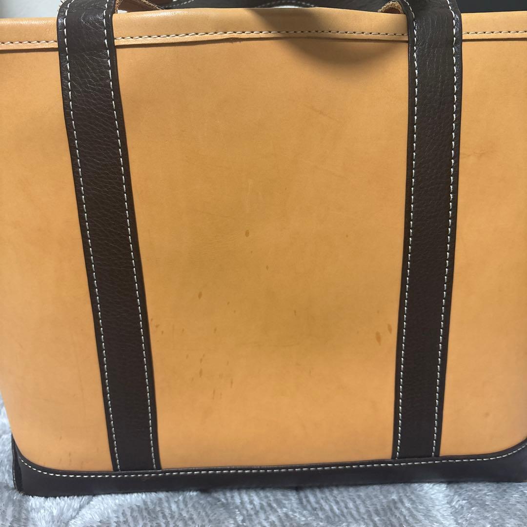 天野宝国　ヌメレザートートバッグ　2nd 別注