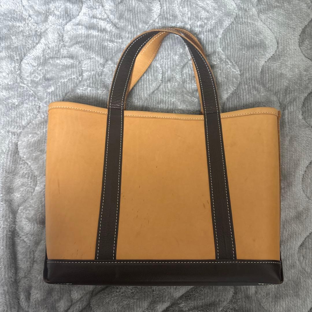 天野宝国　ヌメレザートートバッグ　2nd 別注