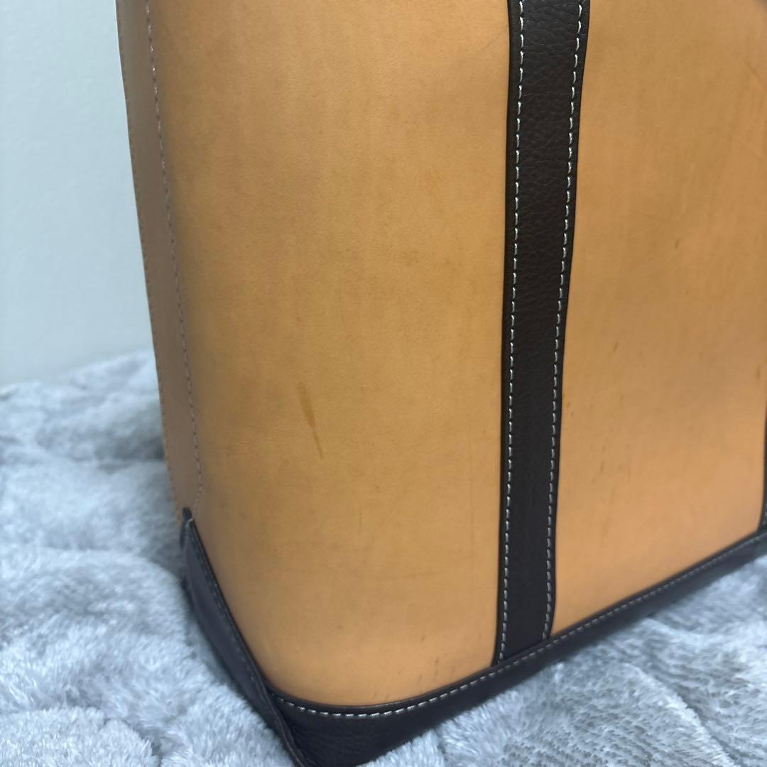 天野宝国　ヌメレザートートバッグ　2nd 別注