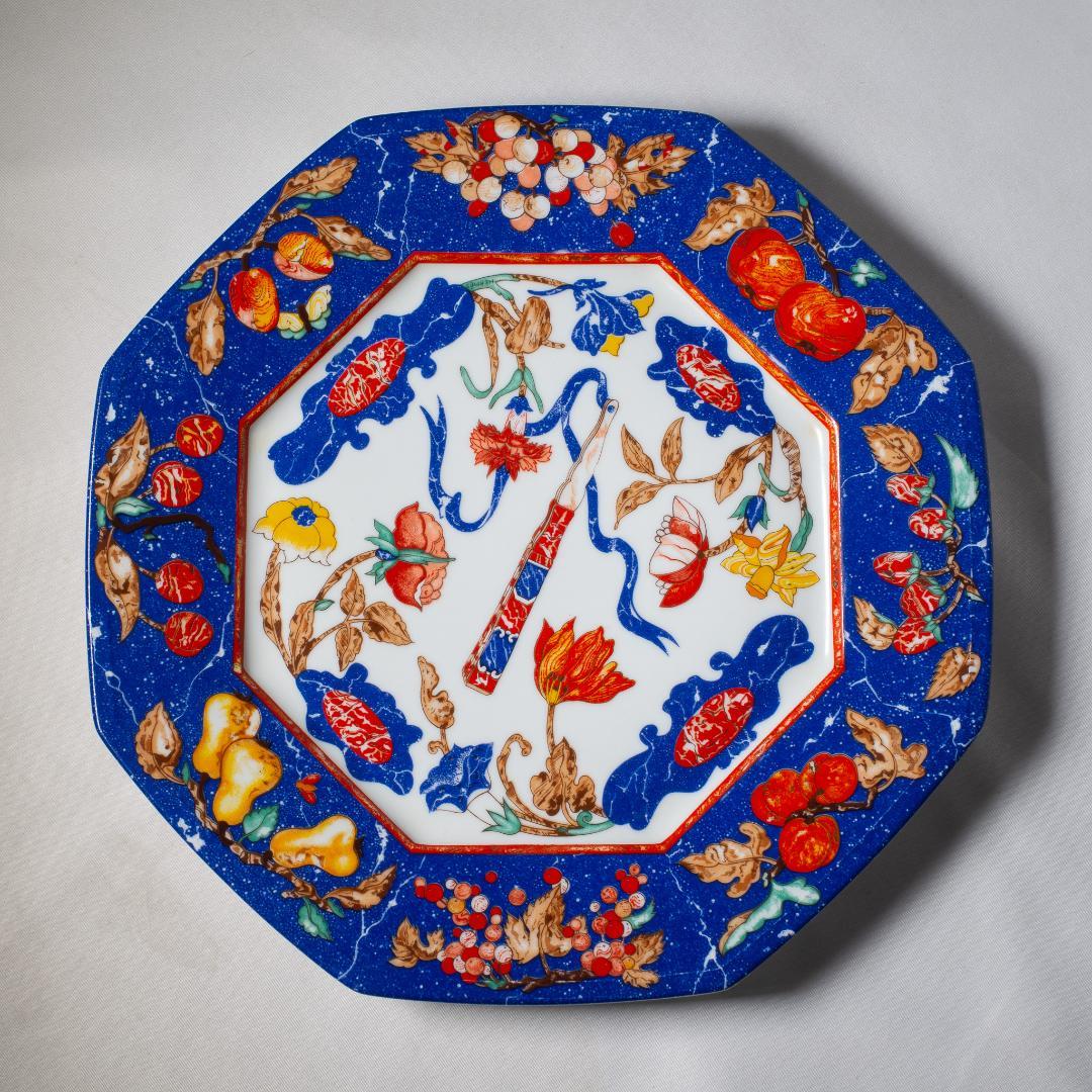 HERMES エルメス ピエールドリアン エ ドクシダン 八角形 プレート 皿