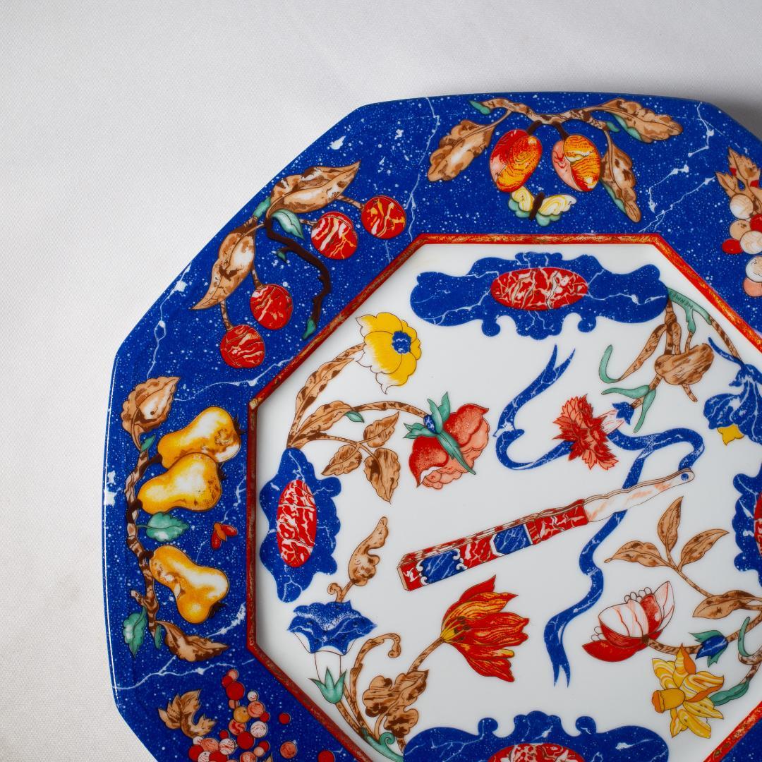 HERMES エルメス ピエールドリアン エ ドクシダン 八角形 プレート 皿