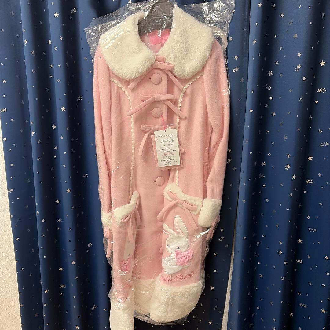 アンジェリックプリティ　コート　うさぎ　ピンク　未使用新品