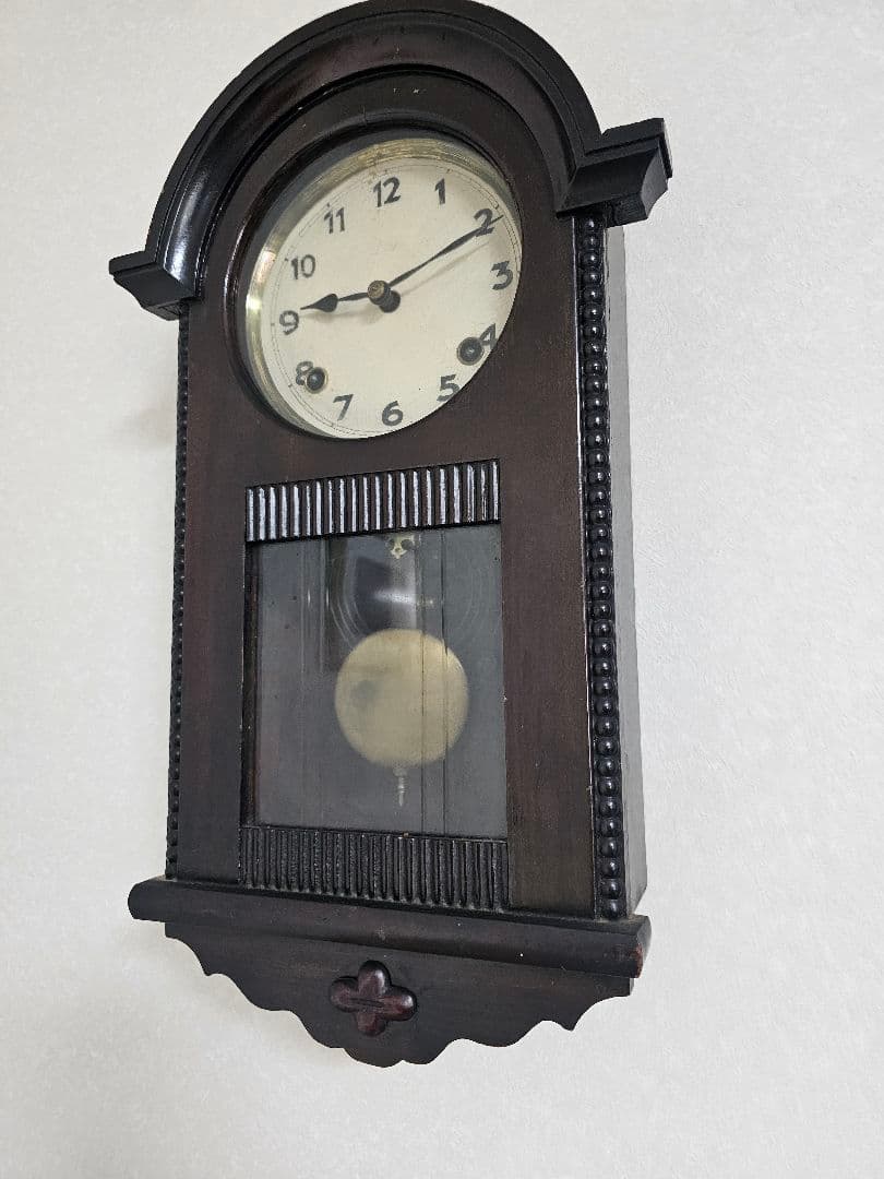 アンティーク　振り子時計　ゼンマイ式