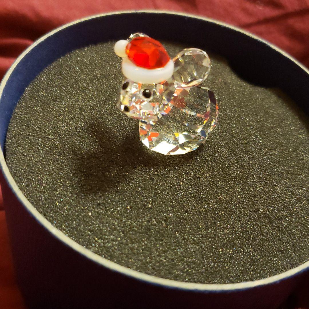 スワロフスキーネズミサンタ