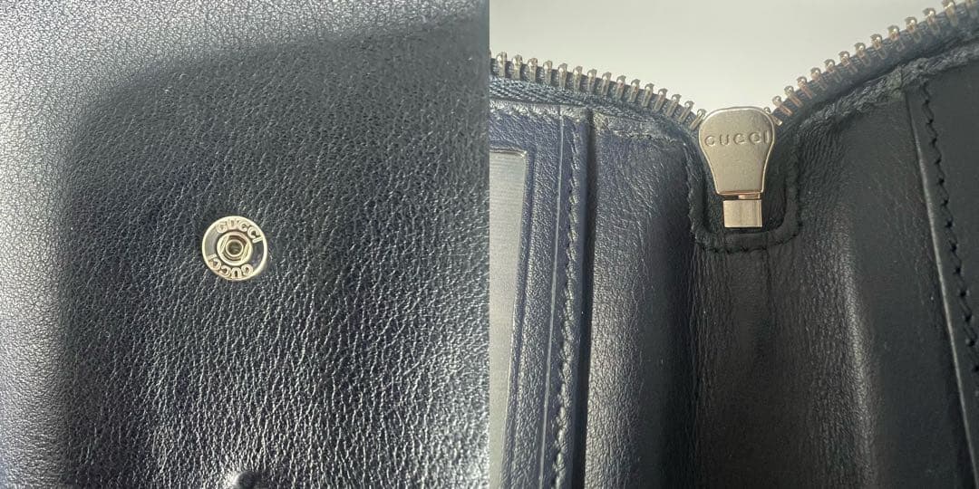 グッチ マイクログッチシマ トラベル ドキュメントケース 長財布 449246