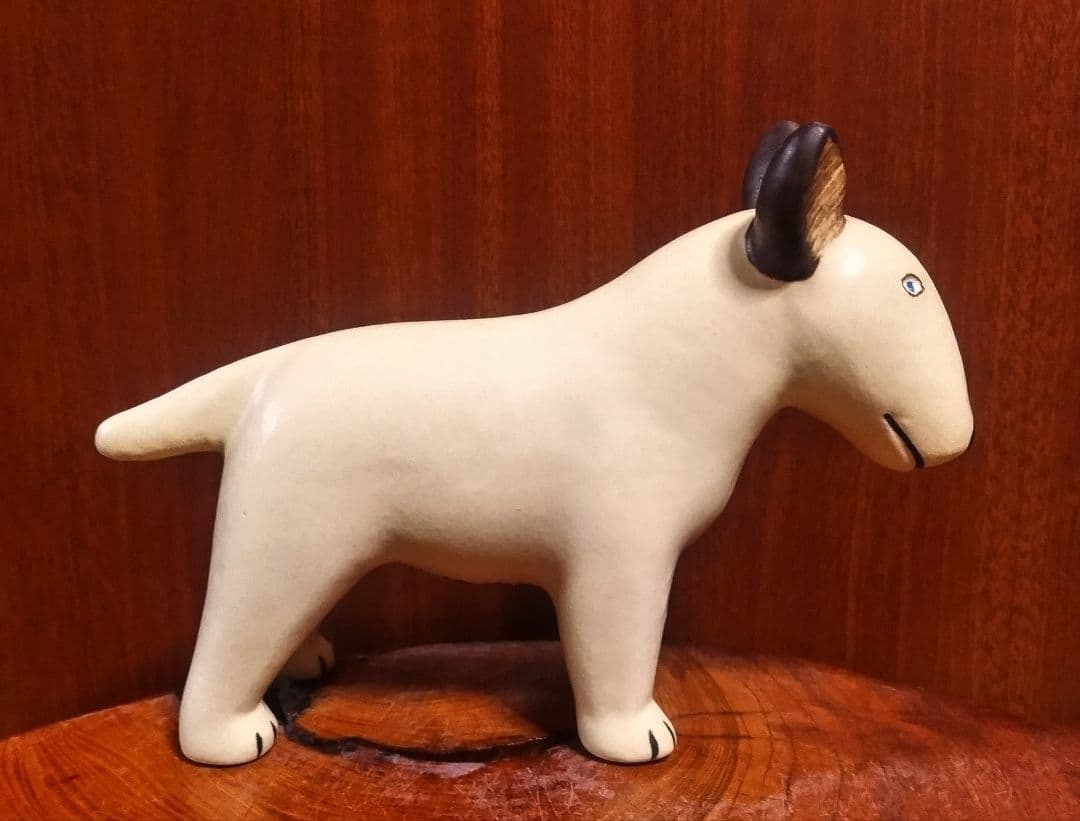 リサラーソン ケンネルブルテリア 左目ブチ ＆ マイキーガチャ