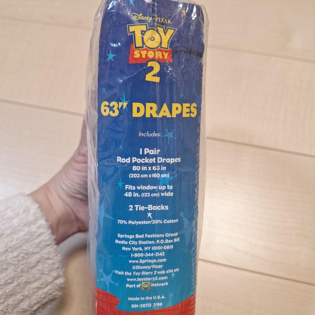 新品　海外　トイストーリー　カーテン