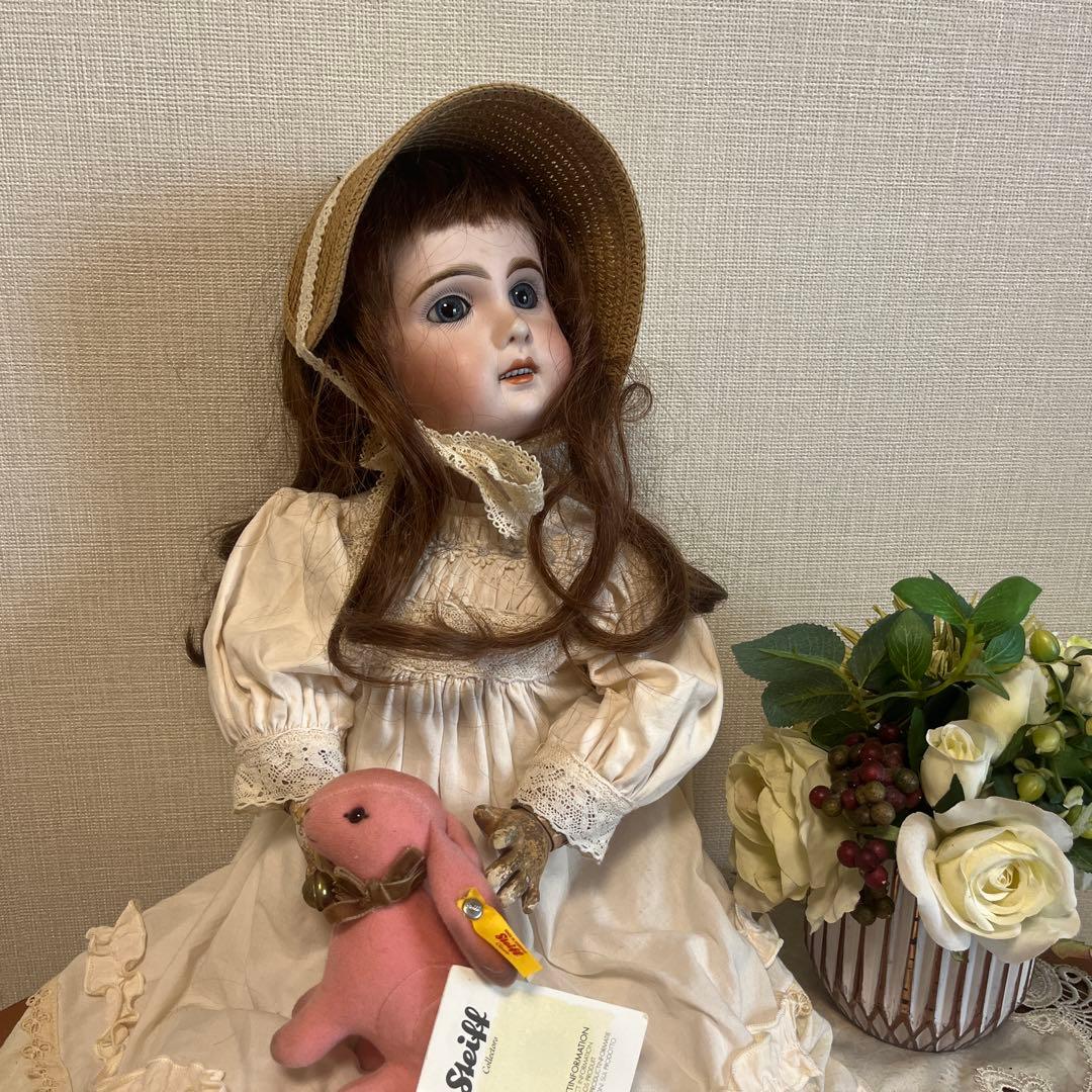 シリンダーボディのジュモー　ビスクドール　（ゴーチェ　スタイナー）