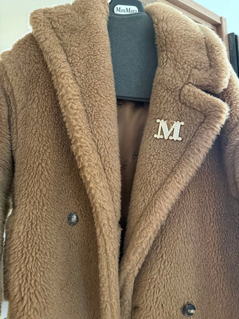 Max Mara テディベアコート　キャメル