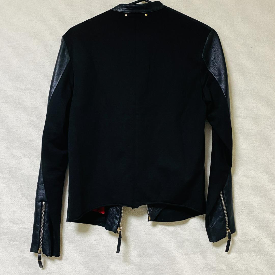 Paul Smith（ポールスミス）ライダース シングル　ラムレザー　M